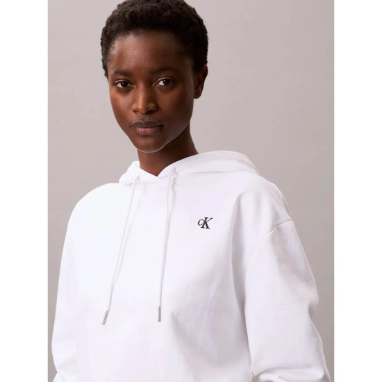 Calvin Klein Γυναικείο φούτερ Cotton Terry Monogram Hoodie